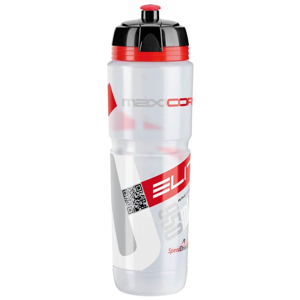 Trinkflaschen Elite Maxi Corsa 950ml Tranparent-Rot