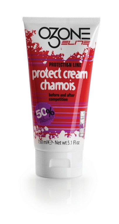 Fit &amp; Sport Elite Protect Cream Chamois Elite Ozone 150ml Tube Gesäßcreme