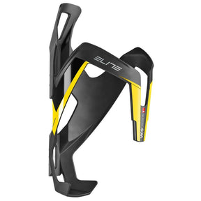 Flaschenhalter Elite Vico CarbMatt Gelbe Grafik