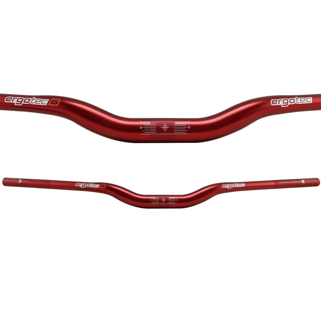 LenkerMTB Ergotec Lenker Riser Bar RSP Team rot