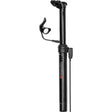 Sattelstützen und Klemmen-Schnellspanner ERGOTEC Up&Down RC gefederte Sattelstütze höhenverstellbar  272 x 400 mm mit Fernbedienung schwarz