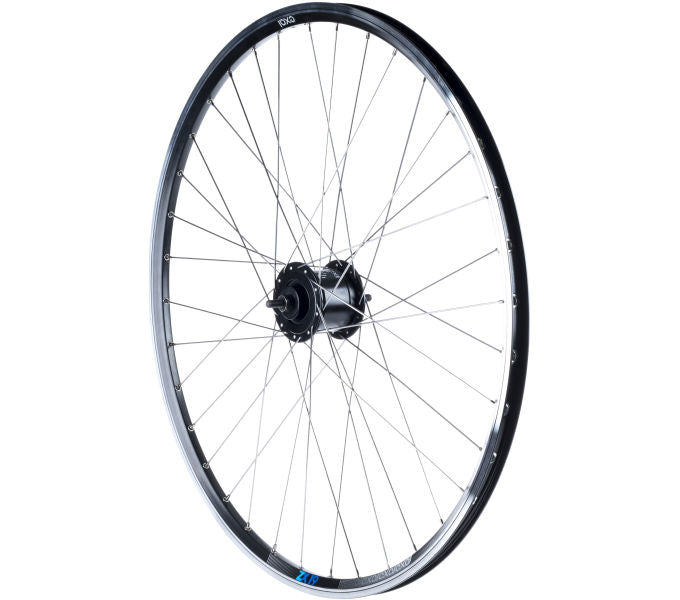 Laufrad Exal VR ZX19 28 36L DYNAMO VB QR SW-SIL-SW