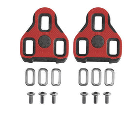Cleats-Platte Exustar KEO Grip-Schuhplatten Set E-ARC11 rot