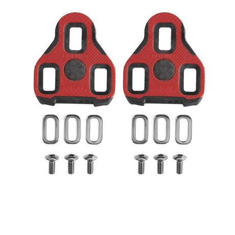 Cleats-Platte Exustar KEO Grip-Schuhplatten Set E-ARC11 rot