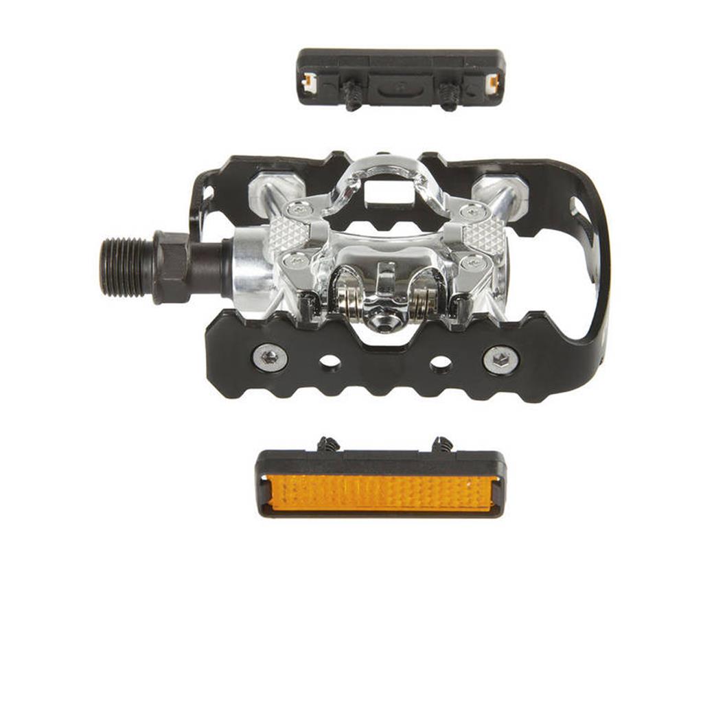 MTB SPD Exustar Pedal MTB E-PM818 DUO silber