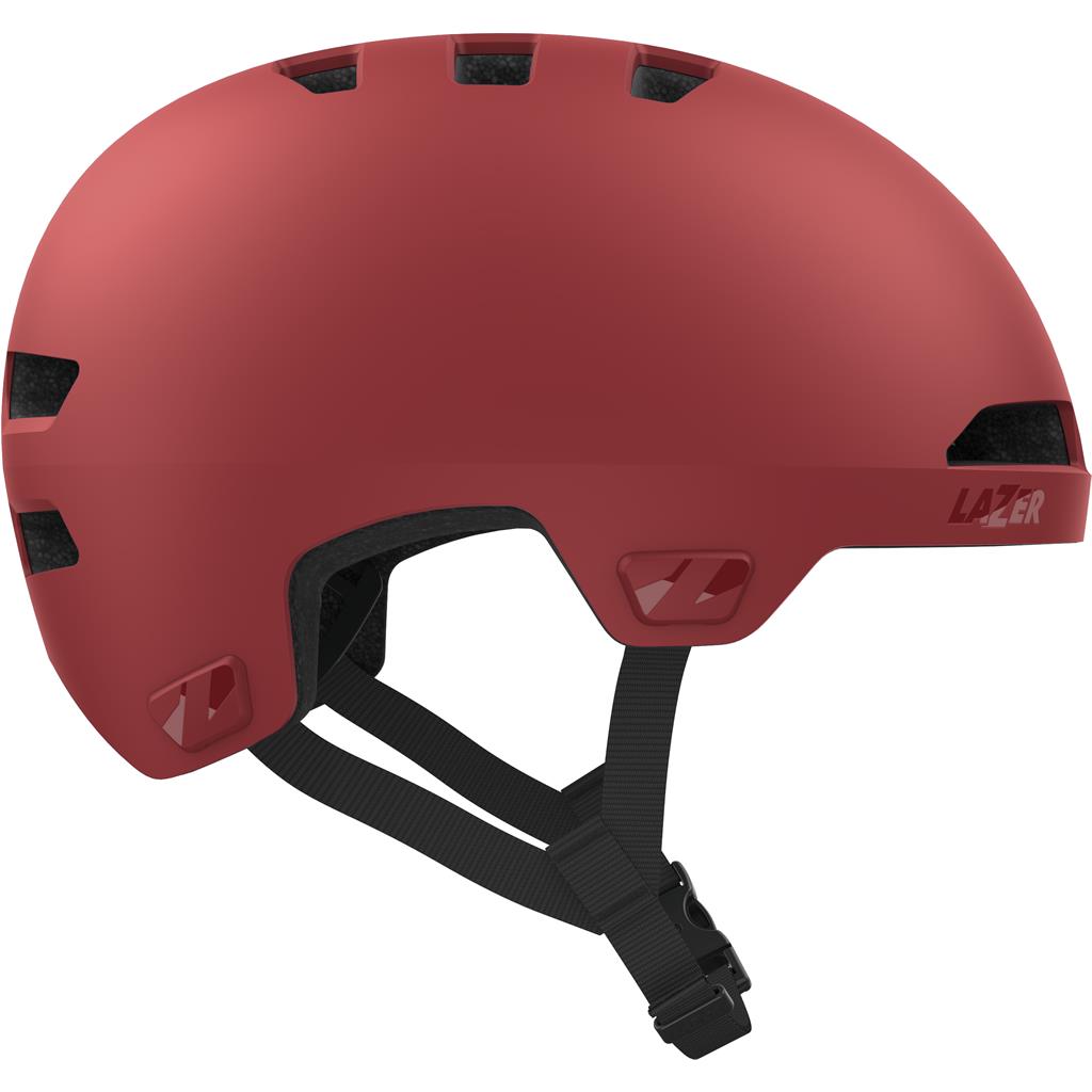 Lazer Helm Maze Jr KinetiCore Kids & Junior Matte Ruby Red Unisize + Sticker
