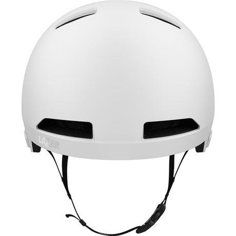Lazer Helm Maze Jr KinetiCore Kids & Junior Matte White Unisize + Sticker