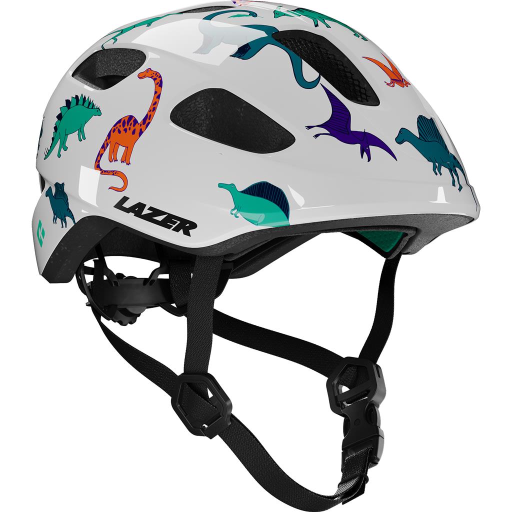 Lazer Helm Pnut 2.0 KinetiCore Kids & Junior Dinosaurs Unisize 46-52 cm