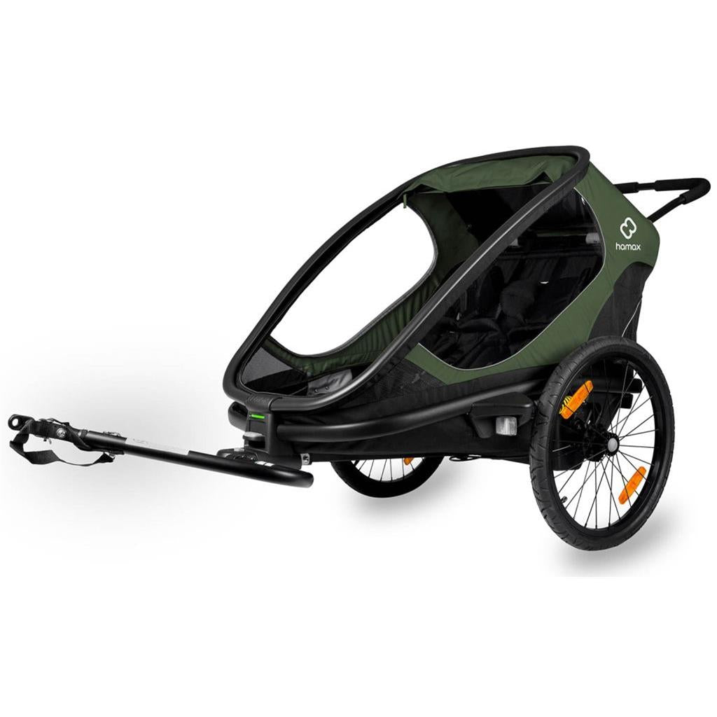 Anhänger und Zubehör Hamax Anhänger Outback 2In1 Grün-Sw