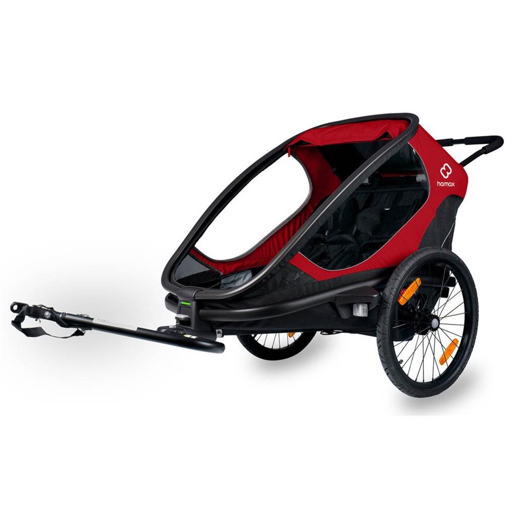 Anhänger und Zubehör Hamax Anhänger Outback 2In1 Rot-Sw