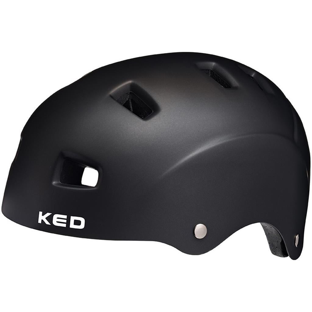 Fahrradhelme KED MTB-Helm 5 FORTY black matt M (54-58)