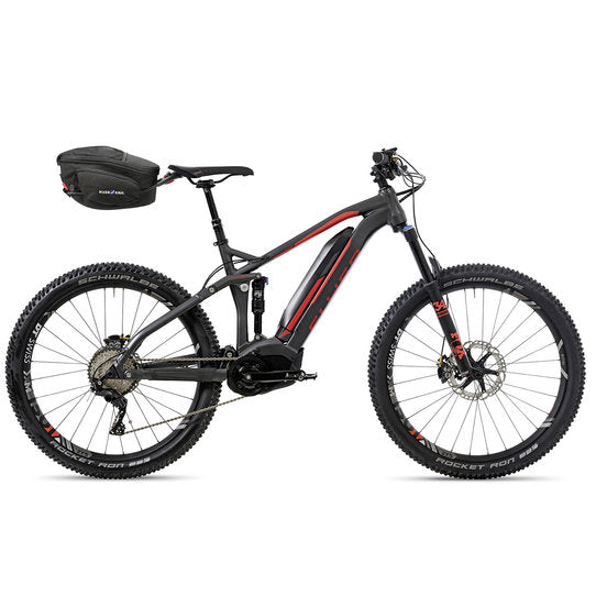 KLICKfix Contour Magnum mit Sattel Adapter 6-liter schwarz