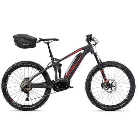 KLICKfix Contour Magnum mit Sattel Adapter 6-liter schwarz