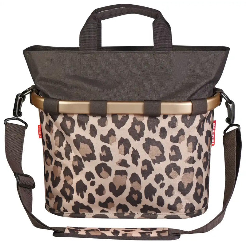 KLICKfix Reisenthel Bikebasket Oval S - Lenkertasche - 12L - leo macchiato