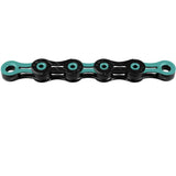 Kette 11s KMC 11s Kette X-11-SL DLC schwarz-celeste