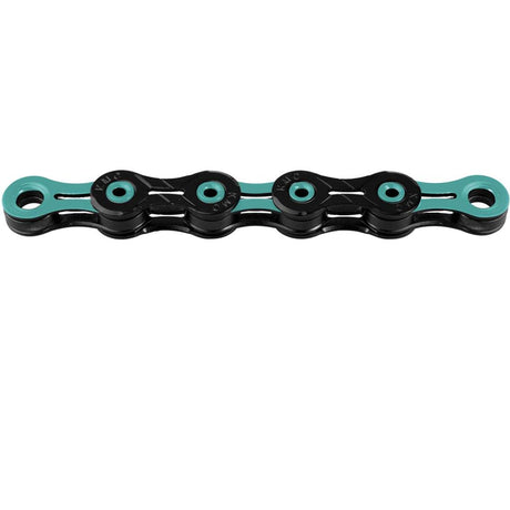 Kette 11s KMC 11s Kette X-11-SL DLC schwarz-celeste