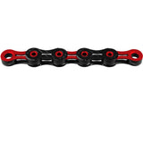 Kette 12s KMC 12s Kette X-12 DLC schwarz-rot