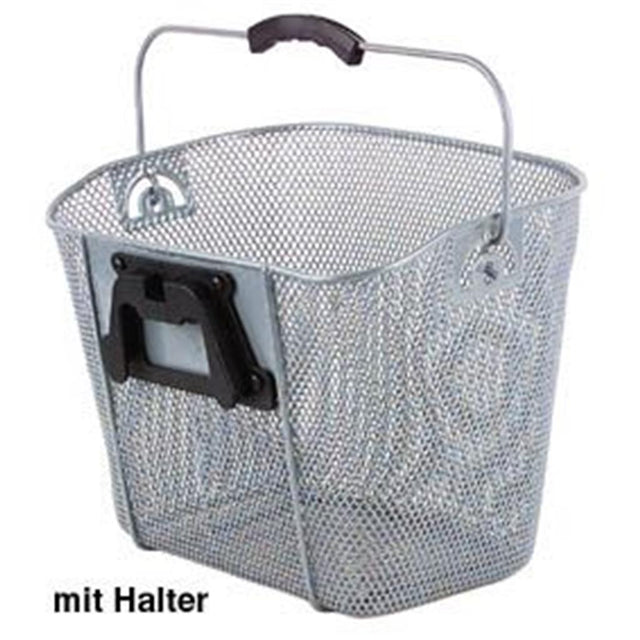 Körbe Korb Vorne Inkl Halter Silb
