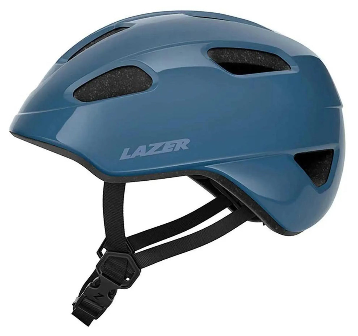 Lazer Helm Nutz 2.0 KinetiCore Kids & Junior Steel Blue Unisize 50-56 cm