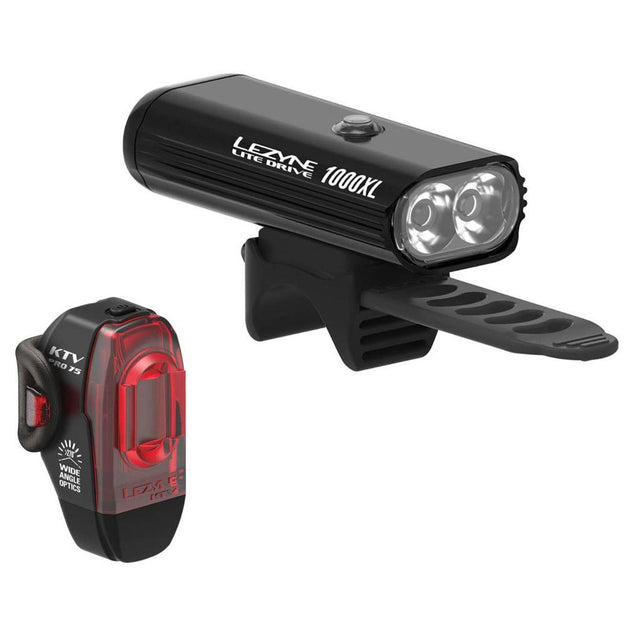 Beleuchtung und Zubehör Lezyne Lite Drive 1000XL-Ktv Pro Set