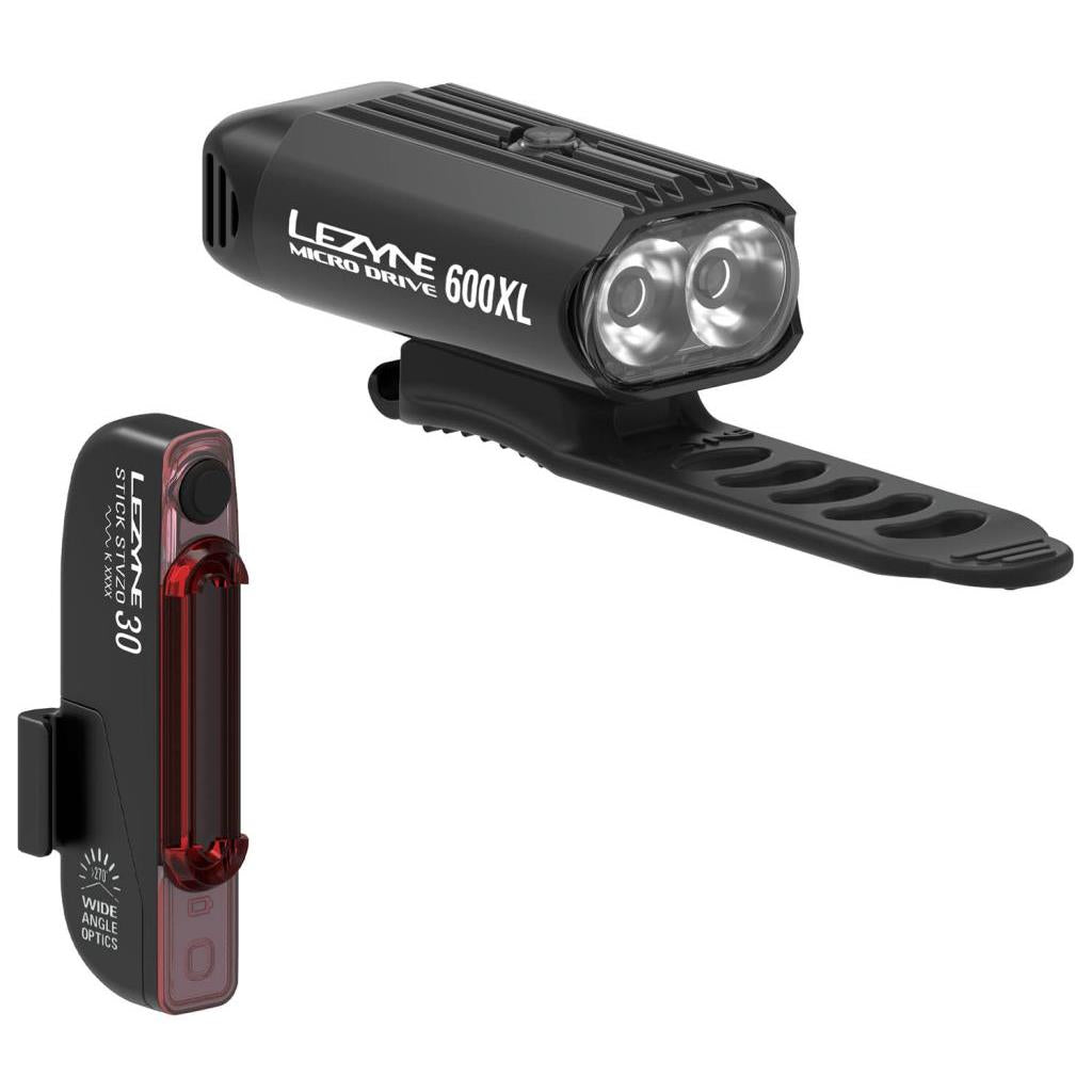 Beleuchtung und Zubehör Lezyne Micro Drive 600XL-Stick Set