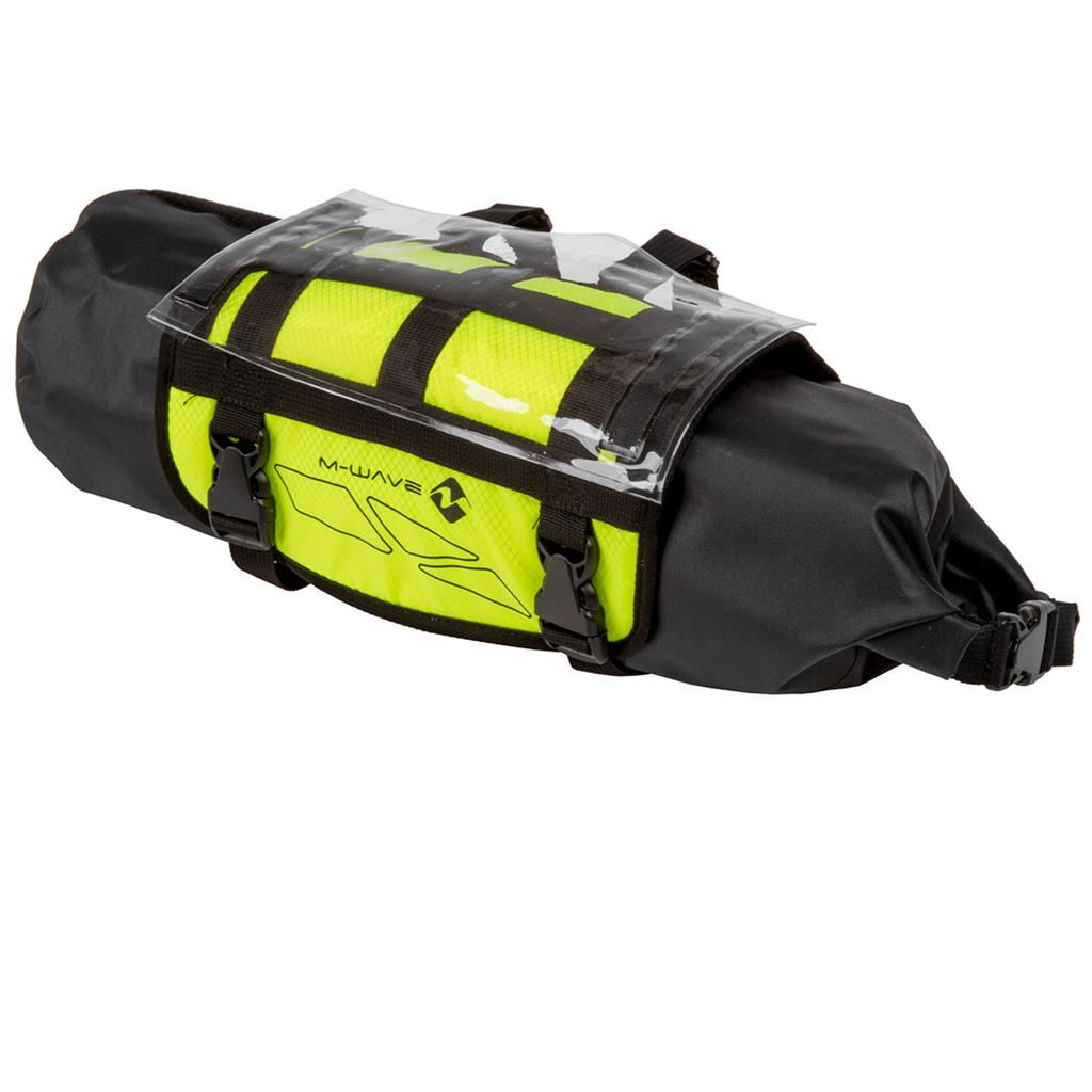 TaschBiPack M-Wave Bikepacking Lenkertasche neongelb