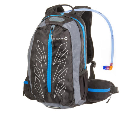 TaschBiPack M-Wave Bikepacking Trinkrucksack schwarz incl Wasserblase
