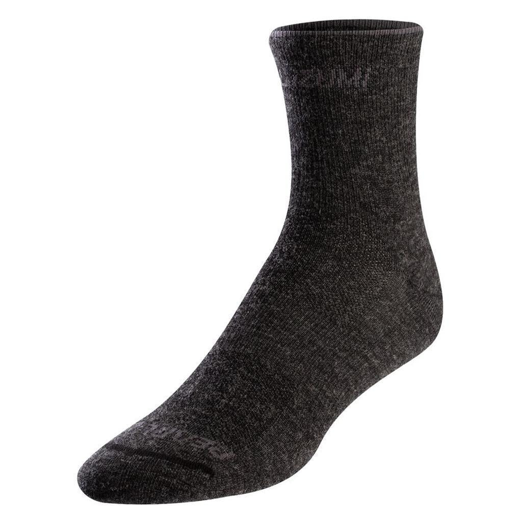 Unisex Pearl Izumi Merino Wool Sock dunkelgrau