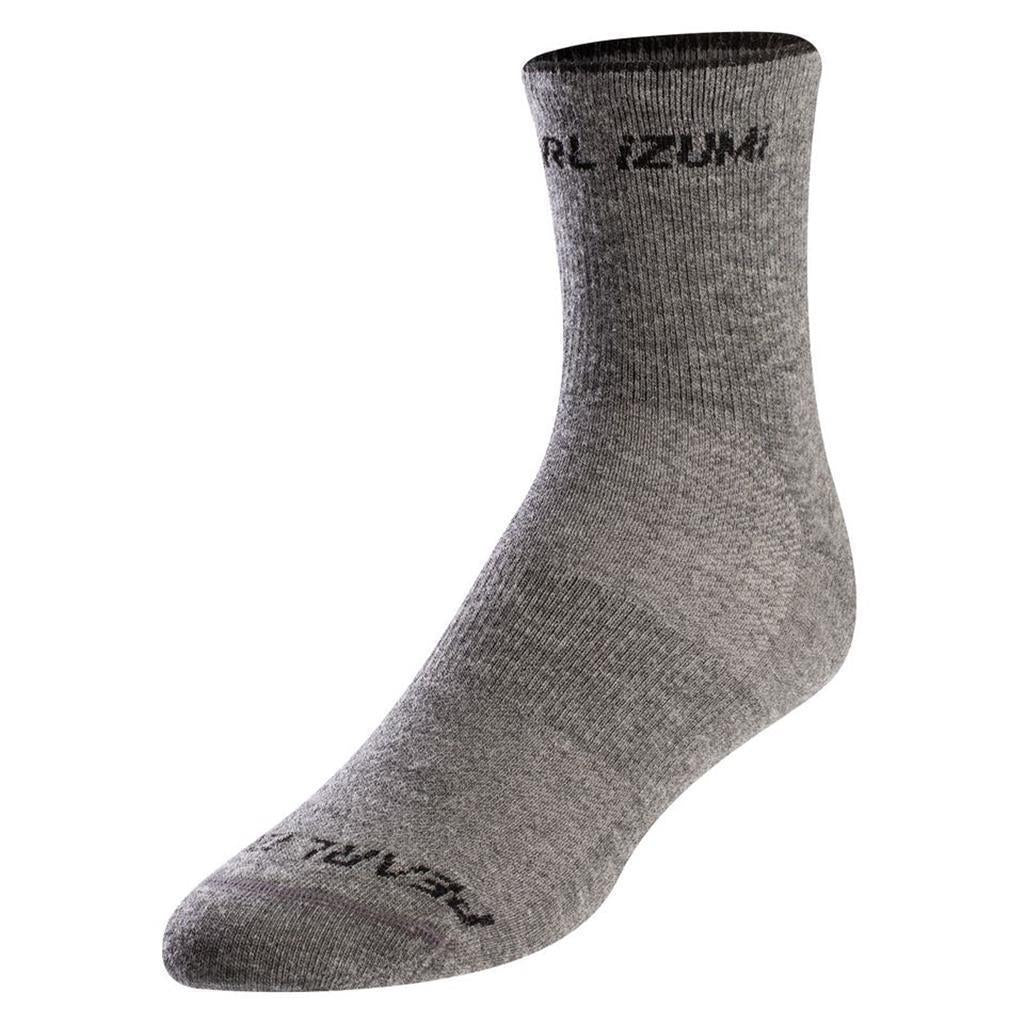 Unisex Pearl Izumi Merino Wool Sock hellgrau