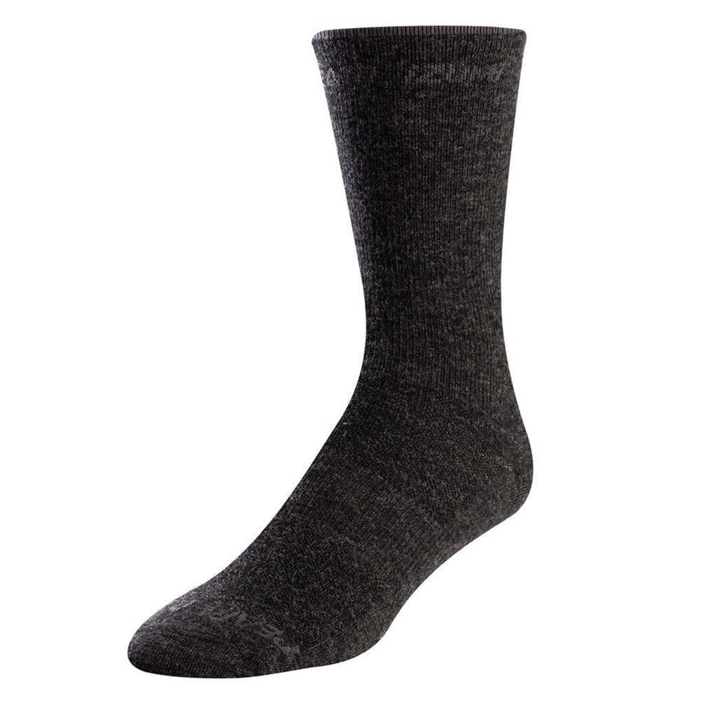 Unisex Pearl Izumi Merino Wool Tall Sock dunkelgrau