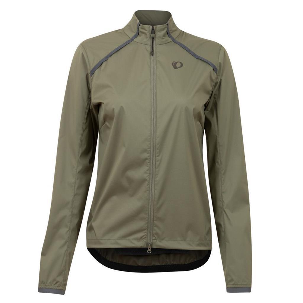 Damen Pearl Izumi W Zephrr Barrier Jacket grün-grau