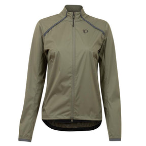Damen Pearl Izumi W Zephrr Barrier Jacket grün-grau M