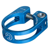 Sattelstützen PRO Sattelklemme Performance blau