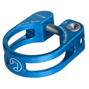 Sattelstützen PRO Sattelklemme Performance blau