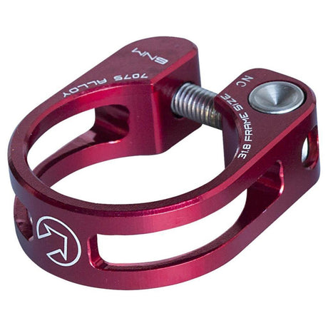 Sattelstützen PRO Sattelklemme 318mm Perf Rot