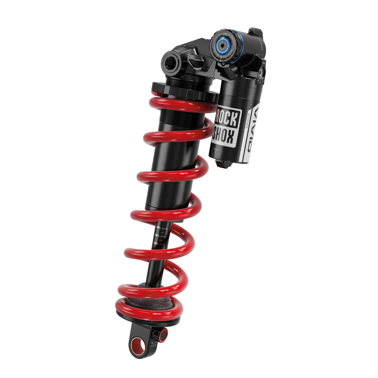 Rockshox 185x55,Trunnion,Adj.Hydr.BO,Lockout Dämpfer RS Vivid Coil Ultimate RC2T C1