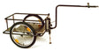 Fun & Bike Roland Anhänger -Der Roland- 20" Hochdeichsel mit Bodenplatte Kupplung u Stützfuß