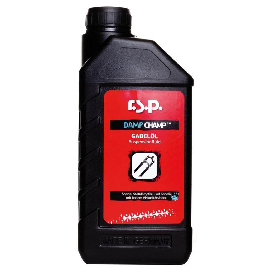 für Federgabel & Dämpfer RSP-Ultra Fahrradpflege Gabelöl Damp Champ 10Wt 1L