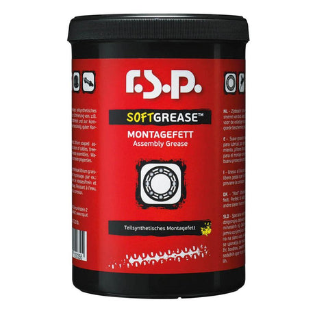 für Montage RSP-Ultra Fahrradpflege Montagefett Softgrease 500G