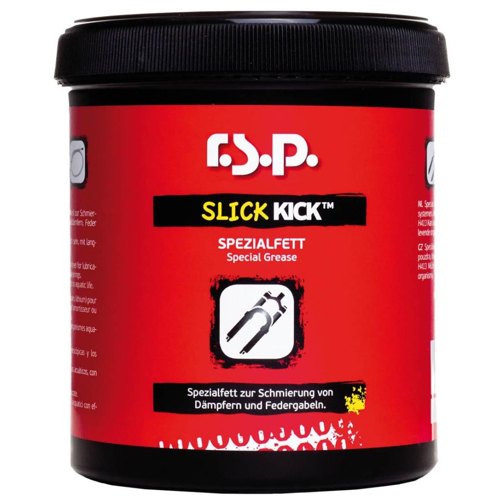für Federgabel & Dämpfer RSP-Ultra Fahrradpflege Spezialfett Slick Kick 500G