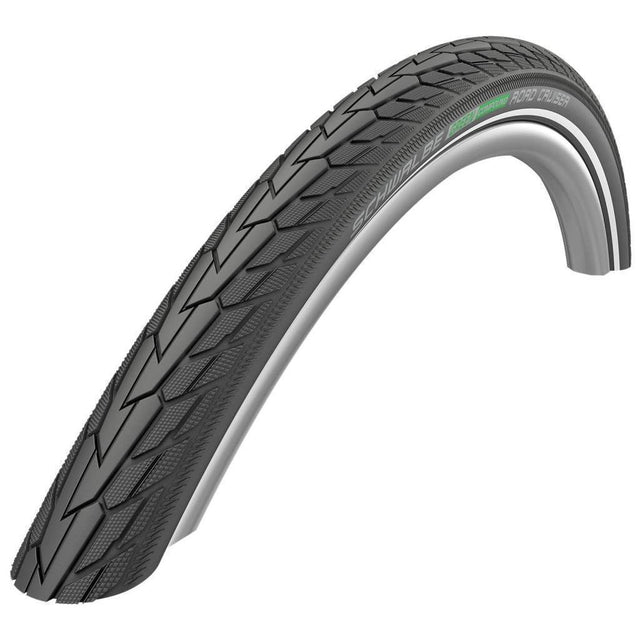 Reifen 28" (Attribut schon hinzugefügt) Schwalbe Road Cruiser Green Compound Draht Reflex