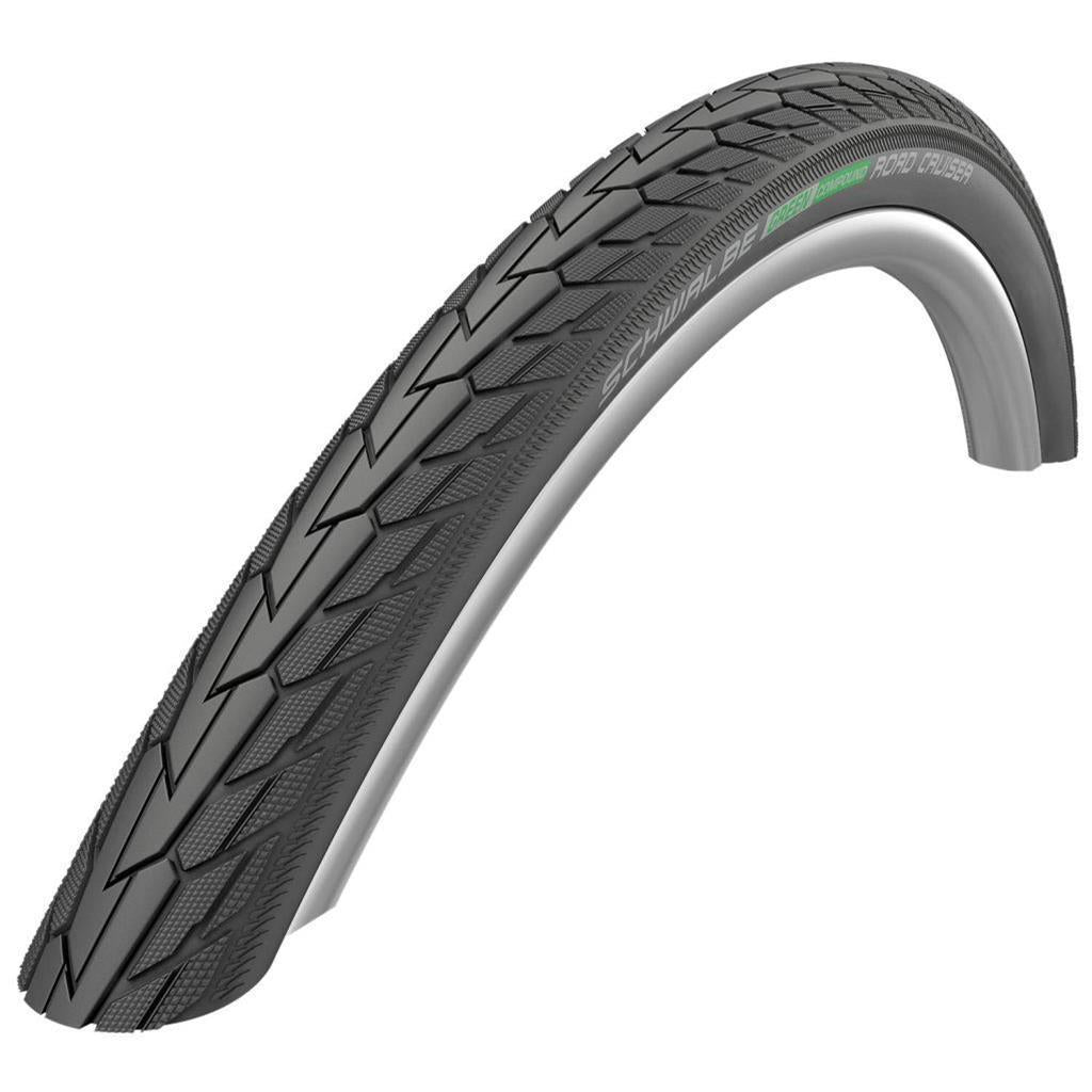 Reifen 28" (Attribut schon hinzugefügt) Schwalbe Road Cruiser Green Compound Draht