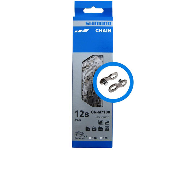 Kette 12s Shimano 12s Kette M7100Q 126-Glieder