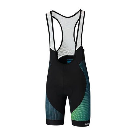 Herren Shimano Breakaway Bib Short Green