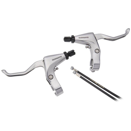 Bremshebel Garnituren Shimano Bremshebelpaar R780 Silber