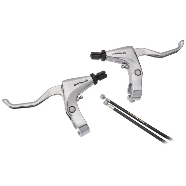 Bremshebel Garnituren Shimano Bremshebelpaar R780 Silber