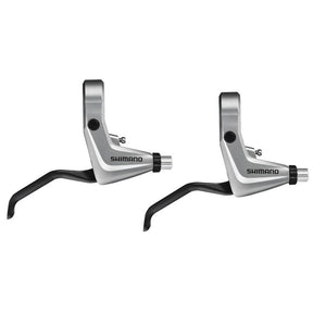 Bremshebel Garnituren Shimano Bremshebelpaar T4000 Silber