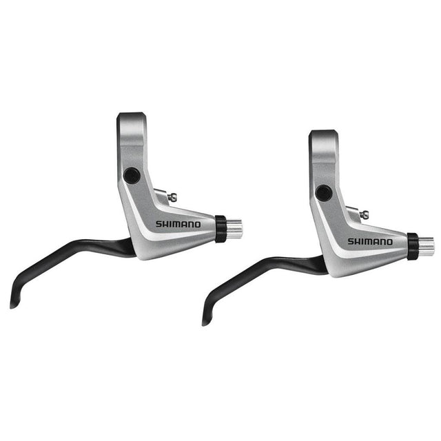Bremshebel Garnituren Shimano Bremshebelpaar T4000 Silber