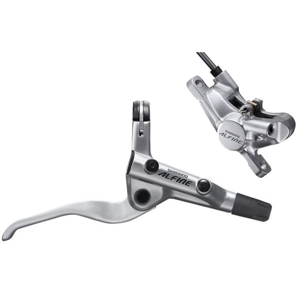 Bremsen hinten Shimano Disc-Set HR Bl-BRS7000 Silber