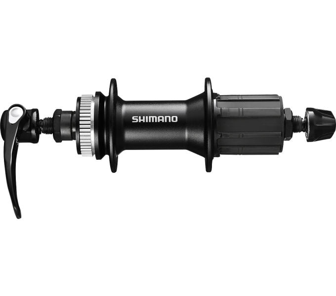 Hinterradnabe SHIMANO Hinterradnabe FH-M4050 Center-Lock 32 Loch 135 mm Schwarz